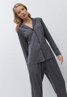 Aruelle Піжама жіноча Cadance long grey 24 фото