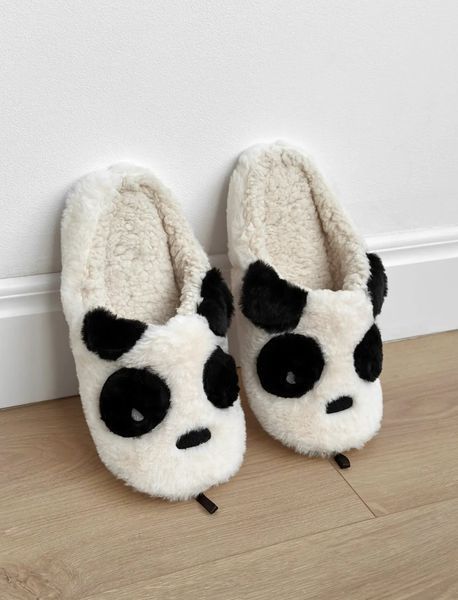 КАПЦІ ДОМАШНІ ЖІНОЧІ HS-LUX НАПIВЧЕШКИ ANIMALS PANDA 736 фото