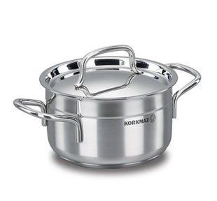Каструля з кришкою Korkmaz Alfa 22х12 см 1.8л A1016 549-1 фото