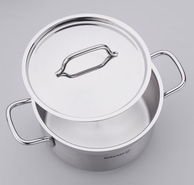 Каструля з кришкою Korkmaz Alfa 22х12 см 1.8л A1016 549-1 фото